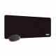 SUBBLIM Alfombrilla con Ratón Harmony Pack Mousepad XL + Wireless Mouse Black